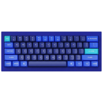 Keychron X002ZY9ZI3 Q4-J3 QMK 自定義機械鍵盤 (海軍藍Fully Assembled RGB可換軸/茶軸)